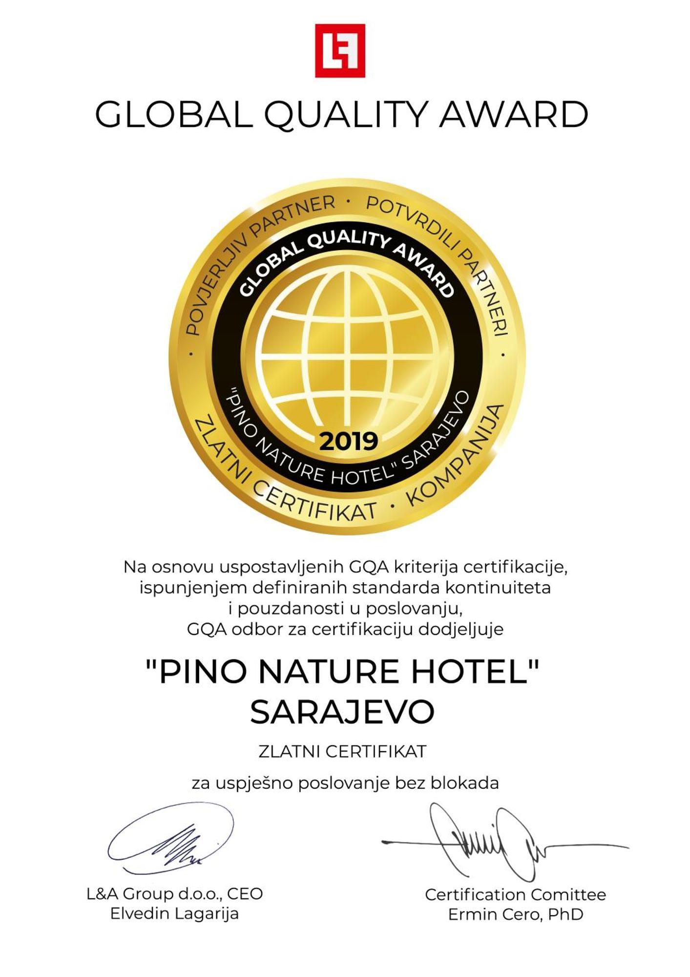 Pino Nature Hotel, Bw Premier Collection Sarajevo